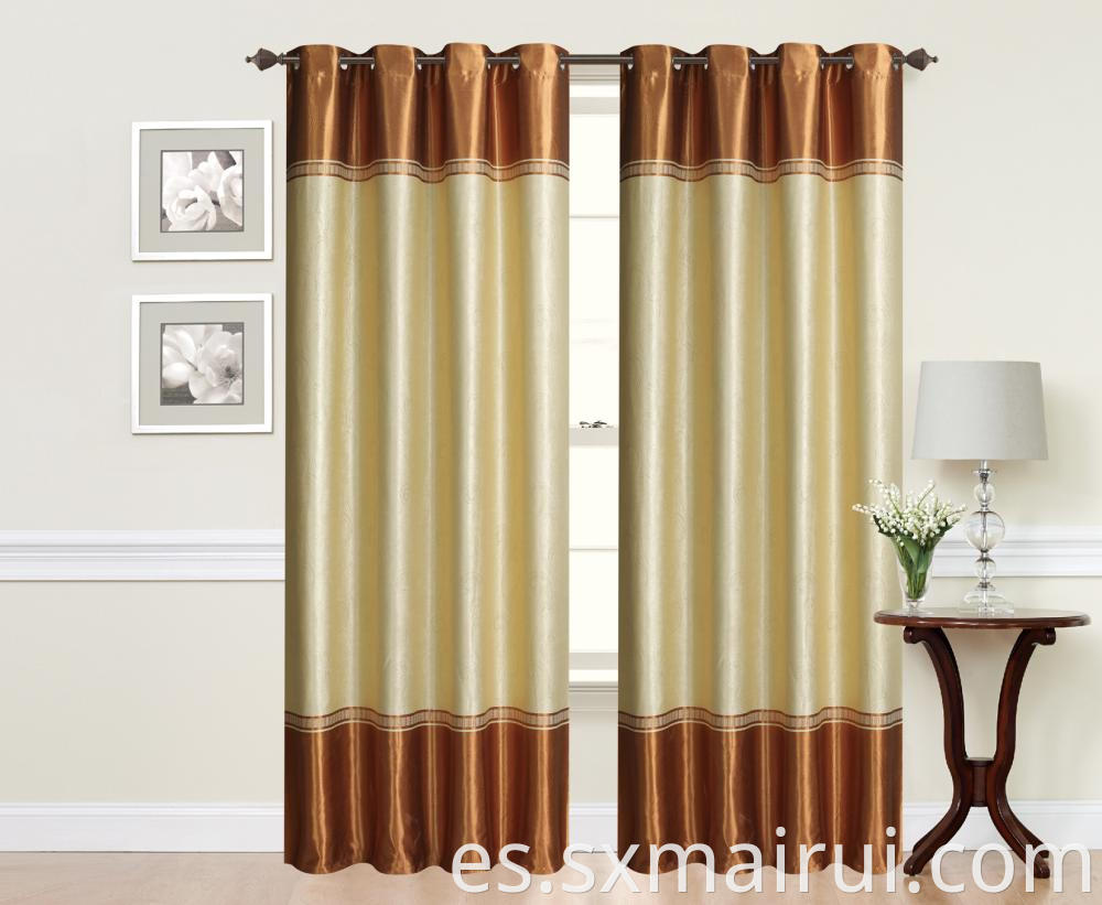 Factory Embossed Blackout Curtain Panel